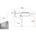 Bathroom Grab Bar Safety Support Rail Wall-Mounted Toilet Handrails Bathroom Handrails Elderly Disabled Safety Support Grab Bar Bathroom Fo - Buy Online on GoSupps.com
