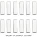 Dajidafu 12X Nail Buffer Buffering Block Sanding Brick High Elasticity Safety Great Resilience Space Saving Manicure Supplies - Buy Online on GoSupps.com