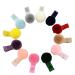 Lurrose 12pcs Pom Pom Ball Hair Clips Fur Ball Hairpins Christmas Hair Clips Cute Alligator Hair Clips
