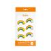 Decora 0500410 6-PACK RAINBOW SUGAR DECOR Rainbow 6 pieces (1 pack)