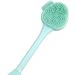 Amagogo Silicone Facial Cleansing Brush Double Ended Soft Non Slip Handle Portable Handheld Pore Cleansing for Women Elastic Removing Green - Buy Online on GoSupps.com