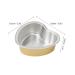 Portable Golden Heart Wax Bean Melting Shell - Reusable Aluminum Film High-Temperature Resistant for Hair Removal - Buy Online on GoSupps.com
