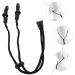 Shop SOLUSTRE 3pcs Mask Hook Earrings Durable Plastic Rope Glasses Holder | International Shipping Available - Buy Online on GoSupps.com