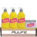 Shampoo Hair Repair Cream Crema para peinar y mascarilla para cabello rizado(4 Pack) Shampoo la pocion kit Colombia Shampoo a base de Ceramidas Aceite de Coco y Aloe Vera sin sulfatos sales ni parabenos