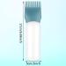 Sibba Root Ridge 6oz Applicator Bottle & Brush - Professional Hair Dye Tools - Dark Green Hair Oil Applicator for Precise Coloring - Buy Online on GoSupps.com