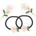 Beavorty 2 Sets hairpin girls hair band girls hair tie hair ties for girls gold hair clips for women floral hair barretes flower hair bands alloy women's side clip pear blossom - Buy Online on GoSupps.com