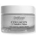 Delfanti-Milano COLLAGEN with VITAMIN C & ELASTIN Rejuvenating & Nourishing Anti-Aging Night Cream Face and Neck Moisturizer Made in Italy
