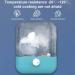 EACHPT Formula Powder Dispenser Pot 480ml - Portable Sealed Milk Storage for Travel - Blue - Buy Online on GoSupps.com