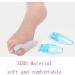 Blue Rabbit Ear Silicone Toe Corrector for Bunion Relief - Single Hole Protective Sleeve for Big Toe Alignment - Buy Online on GoSupps.com