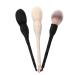 Beaupretty Ratan Powder Brush Travel Powder Brush Stippling brush Blending Cosmetic Brush buffing brush liquid brush Powder Large brush portable tool Wool