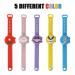 Kids 5 Pack Cartoon Hand Sanitizer Watches (0.5 oz) - Refillable and Leakproof Bracelet Wristband with Squeeze Bottle - Reusable and Clip On for Convenient Use - Buy Online on GoSupps.com