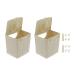 VILLCASE Chicken Nesting Box 2PCS Bird Breeding Hanging Bird Roosting Box Bird Incubation Box Parakeet Nesting Box for Lovebirds Cockatoo Budgie Parrotlets Chicken Nesting Box
