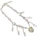 Shop Oralgo's Stylish Pearl Necklace with Art Beads & Adjustable Loop Pendant - Perfect Collarbone Chain for Every Occasion - Buy Online on GoSupps.com