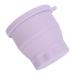 Shop Purple Makeup Brush Cleaner Cup - Silicone Multifunctional Cleaning Bowl for Home | Space-Saving Design | International Shipping Available - Buy Online on GoSupps.com