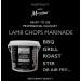 Mumtaz LAMB CHOPS Marinade Catering/Party Size Bucket - BULK 2.2Kg - Restaurant Quality - Medium Spiced - BBQ - Grill - Roast - Stir or Air fry.All Natural Ingredients- Gluten Free- Vegan Friendly. - Buy Online on GoSupps.com