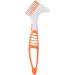 Denture Toothbrush - Durable & Safe Orange Brush to Prevent Dental Calculus | Best for International Shipping - Buy Online on GoSupps.com