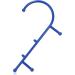 Like -Very even massage trigger point accupressure therapy sugar cane - head neck shoulder therapeutic muscle pain relief body back hook massage device tool blue
