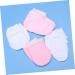 FRCOLOR 4paires de Beaut Blancs et Simples pour Protection L gers pour Maison m comme montr  - Buy Online on GoSupps.com