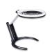 Handheld Desktop Multi-Function Collapsible Magnifier 5 Times LED Light Old Man Reading Magnifying Glass Made in China