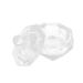 Nail Art Dappen Dishes Cup with Lid Glass Crystal Bowl Cup for Acrylic Liquid Powder Styling Tool Cost-effective and durable