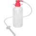 Vaginal Douche 600ml - 3 Nozzles 9 Holes Easy to Use with Removable Silicone Design - International Shipping Available - Buy Online on GoSupps.com