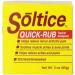 Soltice Quick Rub Topical Analgesic - 3 oz (Pack of 3) | Fast Pain Relief Solution - Buy Online on GoSupps.com