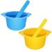 Silicone Wax Pot Liner 2PCs - Reusable Wax Melting Bowls with Spatulas for Hair Removal | Durable Easy-Clean Wax Melt Liner - Buy Online on GoSupps.com