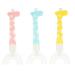 Minkissy 15 Stk children's toothbrush children travel toothbrush rubber whole mouth toothbrush camping toothbrush children's manual and brushes silicone in food quality soft fur detergent