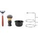 Fiyo Razor Set for Men | 4 in 1 Wet Shaving Set | Stainless Steel Stand Brush Bowl & Soap Holder | Manual Shaving Tools for a Clean Shave - Buy Online on GoSupps.com