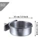 Kathson 2 Pack Bird Feeding Cups with Clamp Holder - Stainless Steel Cage Hanging Bowl for Parrot Food & Water - Ideal for Parakeet, Cockatiels, Conure, Budgies, Lovebird, Finch - Buy Online on GoSupps.com