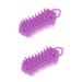 Healvian 2st scalp-meridian ridge shower hair brush clothes hairy brush brush to remove scalps.