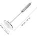 Hemoton Carrot Cookware 2pcs Potato Masher Stainless Steel with Fine Mesh Platter Fruit Cooking Tools for Bead Fruits Yams Baby Food (Silver) Garlic Smasher Press - Buy Online on GoSupps.com