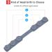 4 Pcs Anti-Tightening Mask Strap Extenders - Adjustable Mask Holder Hooks for Comfort and Relief - Buy Online on GoSupps.com