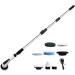 Cordless Cleaning Brush - Electric Rotating Scrubber for Bathroom Cleaning Cordless Lightweight Electric Brush with Retractable Long Handle Replaceable Heads - Buy Online on GoSupps.com