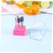 Beatifufu 1 Set Nail Drill Bits Nail Drill Tool Acrylic Nails Buffer Bit Nail Polishing File Bit Heads Manicure Tools Acrylic Nail File Bits Toe Dividers for Nail Polish Fruit Headband - Buy Online on GoSupps.com