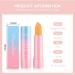 MYBOO Color Changing Lip Balm All-Weather Natural Peach/Grape/Aloe/Carrot Lip Care Balm Long Lasting Moisturising Nourishing Tinted Lipstick (Aloe Vera) - Buy Online on GoSupps.com