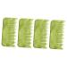 JECOMPRIS 4 pieces Jade massage Kamm Face massage roller brush for head massage hair washing comb face scooter face massage device skin care tools guascha cosmetics natural jade scrollrad 8.2x4x0.4cmx2pcs Gr nx2stk