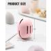 FERYES 2 PCS Makeup Sponge Holder - Silicone Beauty Blender Case for Travel - Pink & Brown - Ideal for International Shipping - Buy Online on GoSupps.com