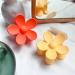 Matte Jelly Flower Hair Clips Set - 7 Pcs Colorful Nonslip Large Hair Claw for Women | Strong Hold Hair Clips for Thin Hair - Buy Online on GoSupps.com