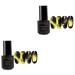 Balacoo 2pcs Nail Molding Gel Glitter Polish Cat Eye Nail Varnish Gel Top Coat 9 5.3*2.2cmx2pcs As Shownx2pcs