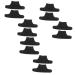 FRCOLOR 12 Pairs Ladies Pumps Black Heels Anti- Wear Feet Shoe Cushion Feet Pads for Shoes Boots for Women with Heel High Heel Sandals for Women Heels Black Women's Anti-Off Heel Stickers