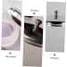 VALICLUD Gobelet Rond Verre D poli pour Dissolvant Vernis Ongles Contenant Liquide pour Manucure Blanc - Buy Online on GoSupps.com