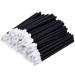 100Pcs Disposable Lip Brushes & Applicators - Lipstick Gloss Wands for Makeup & Testing - Black - Buy Online on GoSupps.com