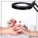Lightweight Magnifying Glass Led Folding Long Arm Clip Eye Protection USB Reading Book Light Led Clip Magnifying Glass Electronic Maintenance Light/Black Lofty Ambition - Buy Online on GoSupps.com