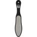 ForPro Black Bear Stainless Steel Pedicure File - Callus Remover Foot File- Double-Sided Professional Quality File for Heels and Feet- 10.5   L
