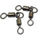 50PCS 3 Way Swivels Fishing,Heavy Duty Crane Swivel Fishing Slid 3-Way T Turn Swivel for Typing Double Drop Rigs for Fresh and Saltwater 7LB-176LB 2/0x1/0#-Length/Rated:1.06"/110LB