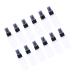 UEETEK 12pcs 30ml Portable Travel Spray Bottles Fine Mist Clear Plastic - Ideal for Travel & Toiletries - Buy Online on GoSupps.com