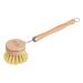 Dish Scrub Brush - Kitchen Scrub Brush | Solid Dish Scrubber Brush with Wear-Resistant Sisal Material Bristles and Design for Pot Ruftup