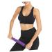 Lurrose 9 Waden massager Massagestab Yoga tensioning rod Muscle roller stick Rolling massage device Whole body sports equipment violet size 1 purple