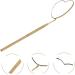 NUSITOU Grafting Eyelash Mirror Stainless Steel Eyelash Mirror Eyelash Mirror for Practical Eyelash Check Mirror Eyelashes Supplies Handheld Eyelashes Mirrors Make up Magnifier Mirror Tool - Buy Online on GoSupps.com